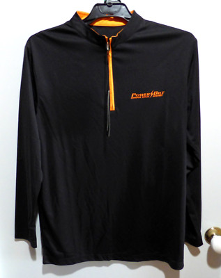 Golf shirt long sleeve embroidered Power Bilt Fenix ProCool S M L XXL