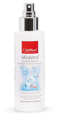 (243,64 /1l) Dr. Jentschura: MiraVera 110 ml erfrischendes Hautwasser MHD 04/23