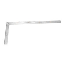 (Thick)50cm Aluminum Alloy 90 Degree Straight Edge Ruler Straightedge Right