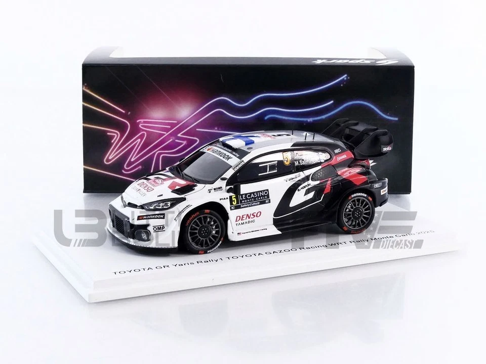 SPARK 1/43 - TOYOTA GR YARIS RALLY1 - RALLYE MONTE-CARLO 2025 S6891 - Photo 1/1