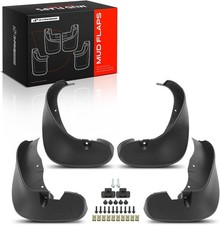 Set Of 4 Black Mud Flaps For Mazda Miata 1990-1997 Front And Rear Splash Guards