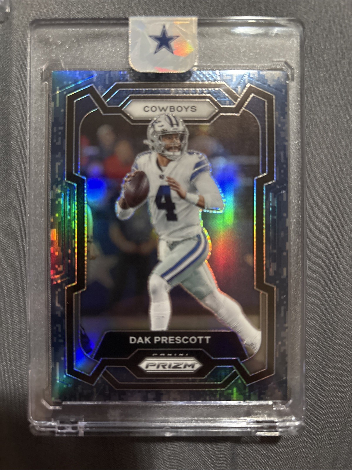 2023 Panini Prizm Navy Camo Prizm /25 Dak Prescott #73