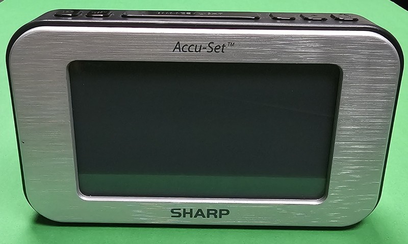 Sharp Digital Alarm Clock Accu-Set SPC452