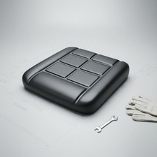 Forklift Seat Sponge Cushion Wear-Resistant Forklift Seat Cushion Pad