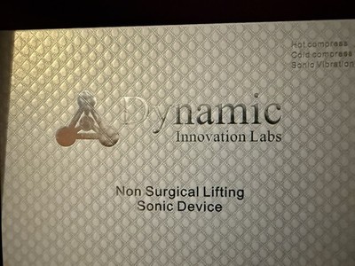 Dynamic Innovation Labs Eye Lift Device White Hot Cold Sonic Firming Lifting