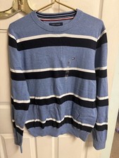 Tommy Hilfiger Men's 100 Cotton Crew Neck Sweater Regular Fit Med 42w 79.50