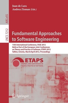 de Lara - Fundamental Approaches to Software Engineering   15th Intern - X555z