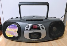 Lenoxx Sound CD-101 Boombox CD Cassette AM/FM Radio   Vintage - Tested  Working