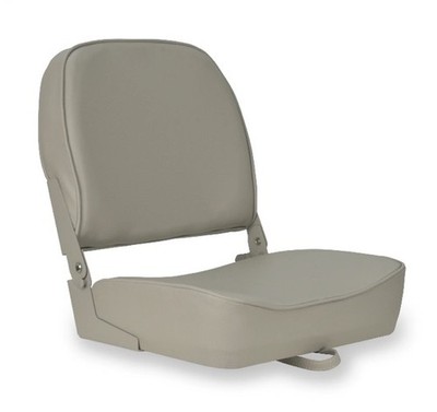 Springfield Marine Economy Standard Folding Fishing Boat Seat - Gray - 16''