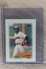 1989 Topps League Leaders Minis - Tony Gwynn #39