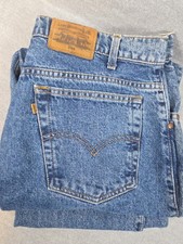 Levis 545 Loose Fit Jeans Mens 36x29 Brown Tab Vintage 1993 Retro Medium Wash