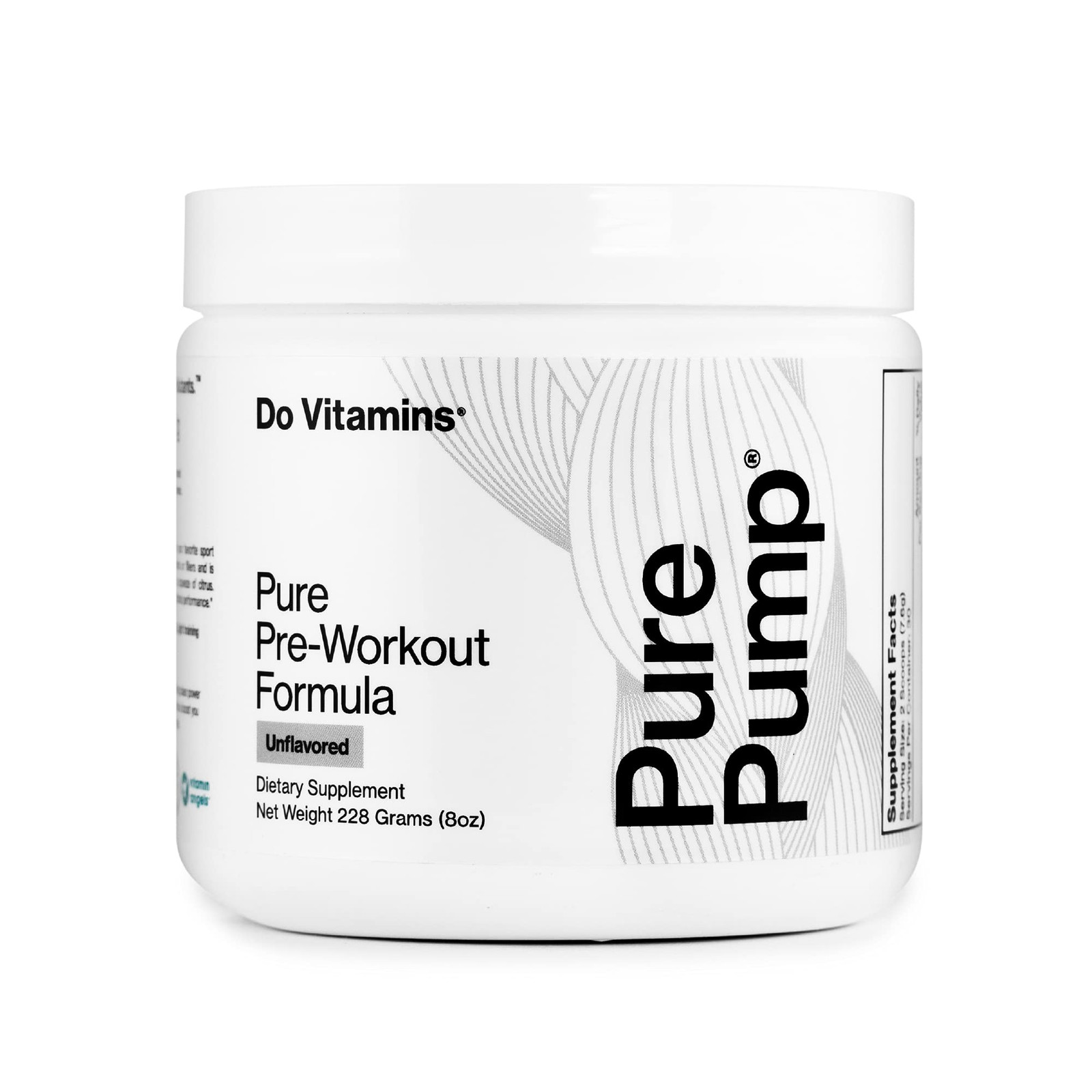 PurePump Natural Pre-Workout Powder for Energy, Focus, and Muscle Pumps