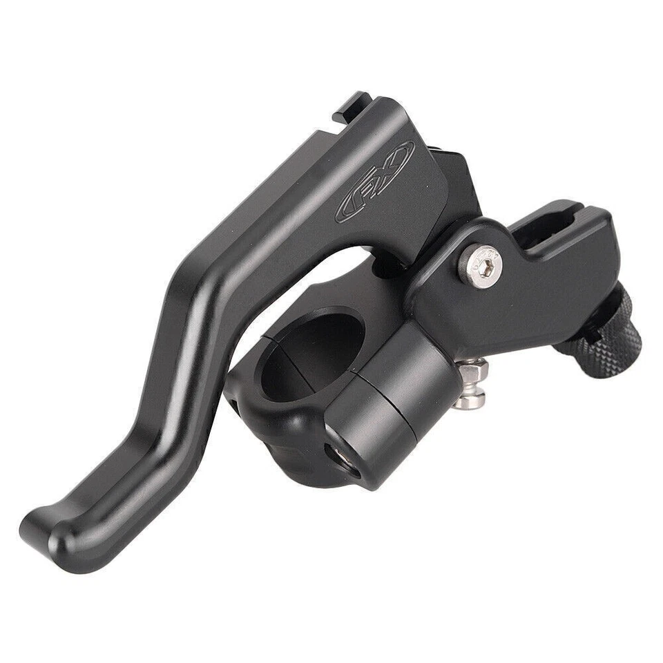 Aluminum Anodize Motorcycle Performance Cable Clutch Stunt Lever Perch Black - Image 3 of 4