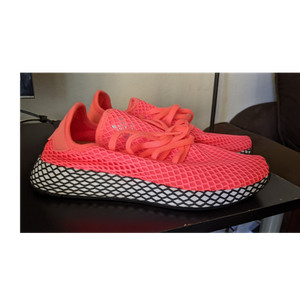 adidas gazelle silver green womens Adidas Womens Deerupt Runner Black/Chalk Pink CQ2909  themefashion_8
