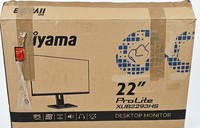 iiyama ProLite XUB2293HS 22 IPS Monitor Full HD 100Hz Desktop New Open Box