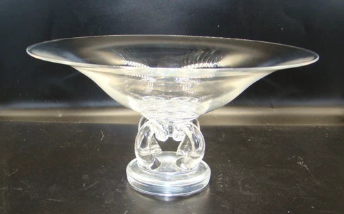 Steuben Crystal 7884 Footed Bowl Compote