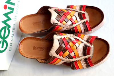 GEMINI weiche LEDER SANDALEN  39 (40 fallen kleiner!)  NEU OVP!