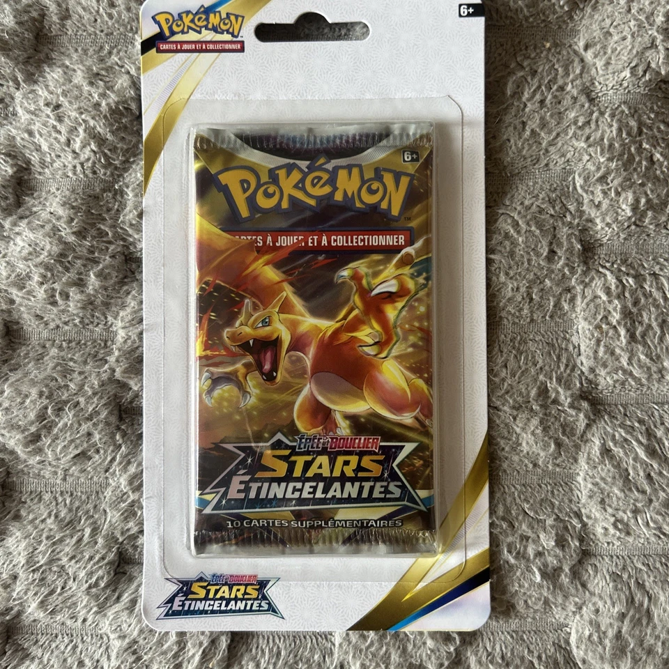 Asmodee Pokémon JCC Stars Étincelantes blister FR illlustration Dracaufeu - Photo 1/1