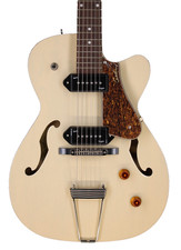 Godin 5th Avenue TL Kingpin P90 Electric Guitar - Trans Cream w/ Gig Bag #RE5303