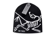 Arcteryx Bird Head Toque Beanie Hat Orca Black – Unisex Winter Merino Wool NWT