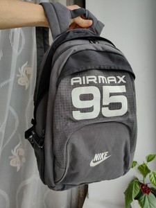 nike air max backpack grey