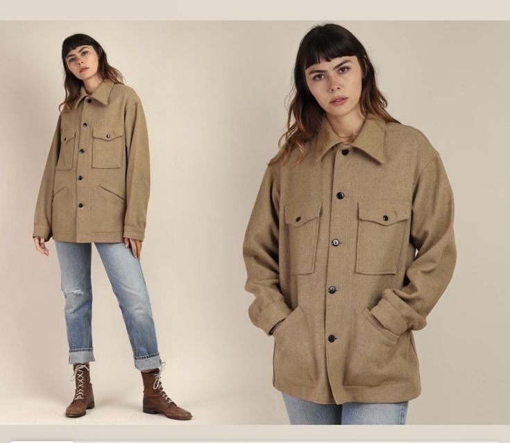 Vintage 80's Pendleton Chore Jacket, women’s ,  m… - image 1