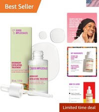 Fragrance-Free Overnight Exfoliant, 1 fl oz AHA BHA Treatment for All Skin Types