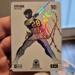 Bo Jackson Battle Arena Stitcher First Edition Holo BLBF-220 90 Steel Card