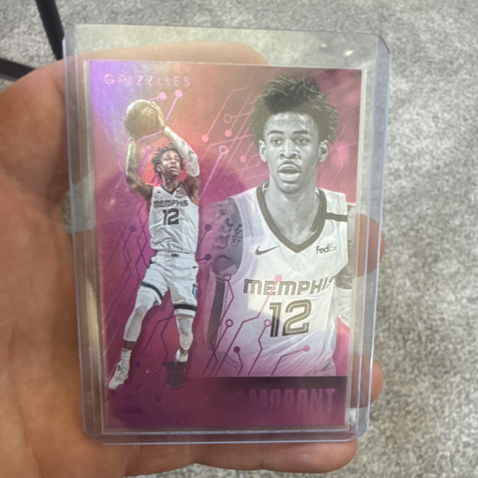 Panini 2019-20 Chronicles Essentials #230 Ja Morant Rookie Memphis Grizzlies