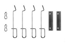 Zubehörsatz Scheibenbremsbelag TRW PFK287 für PEUGEOT RENAULT SAXO 19 205 11 306