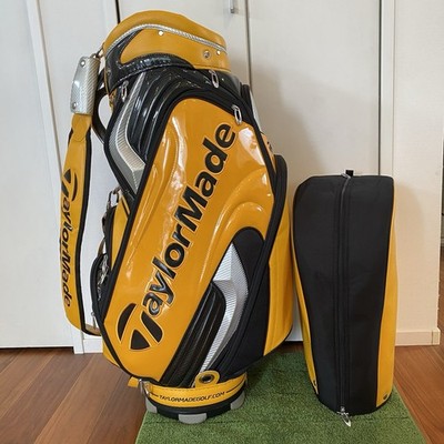 TaylorMade Yellow cart bag golf carry caddy bag rare japan used | eBay