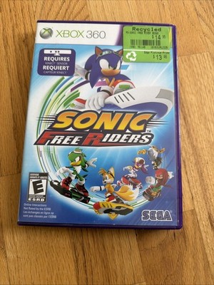 Sonic Free Riders Xbox 360-CIB