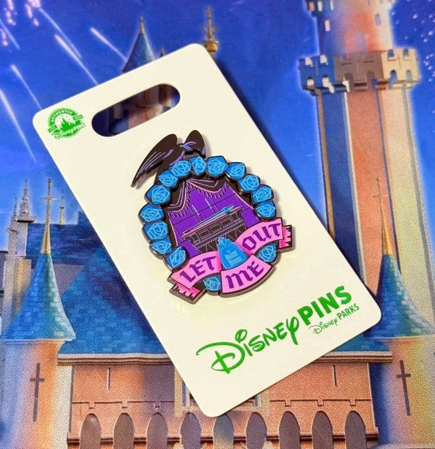 Disney parks Haunted Mansion HM LET ME OUT OE Pin NWT