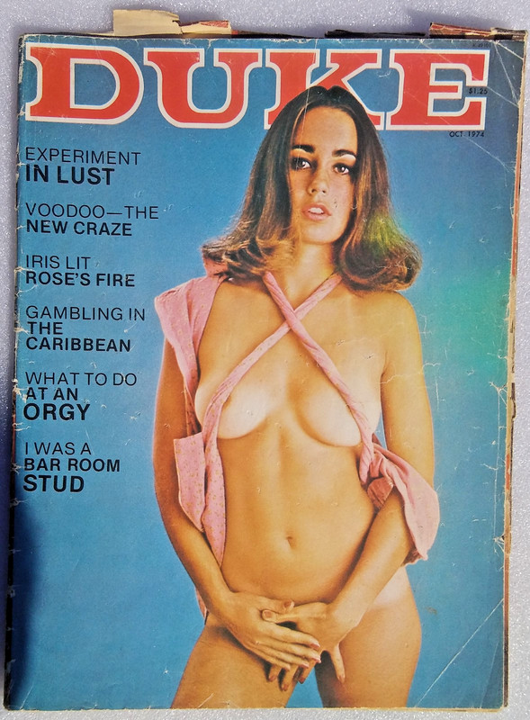 DUKE Men's Magazine October 1974 V7N1