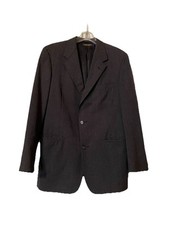 Brooks Brothers Brooksgate Blazer Men s 40R Black Dark Gray Vintage Jacket USA