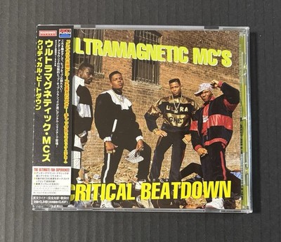 Ultramagnetic MC's Critical Beatdown 2004 Japan Reissue CD OBI 6 Bonus Tracks