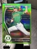 2021 Panini Prizm Draft Picks - Robert Ahlstrom #PDP186 Lime Green Prizm /75