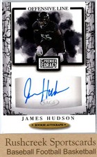 2021 SAGE Premier Draft #A71 James Hudson Auto Autographs Black