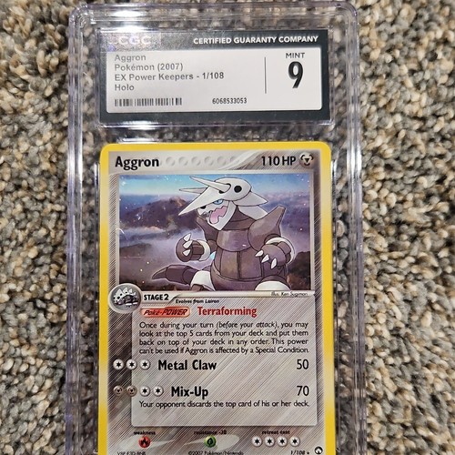 Aggron graded CGC 9 for sale on eBay