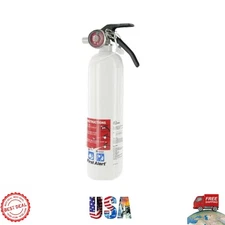Lightweight Portable Fire Extinguisher,  5-B:C Rated for Marine & Recreation