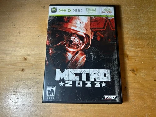 Metro 2033 (Xbox 360, 2010) Complete Tested Working - Ships Free