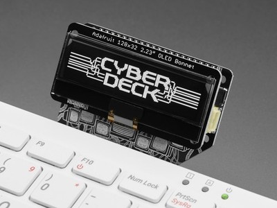 Adafruit CYBERDECK Bonnet für Raspberry Pi 400, Stemma QT I2C Port-Stecker