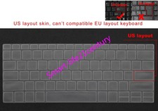 US Keyboard Skin Cover for HP EliteBook 830 835 840 845 G11 Zbook Firefly 14 G11
