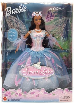 Barbie of Swan Lake as Odette African American Doll 2003 Mattel