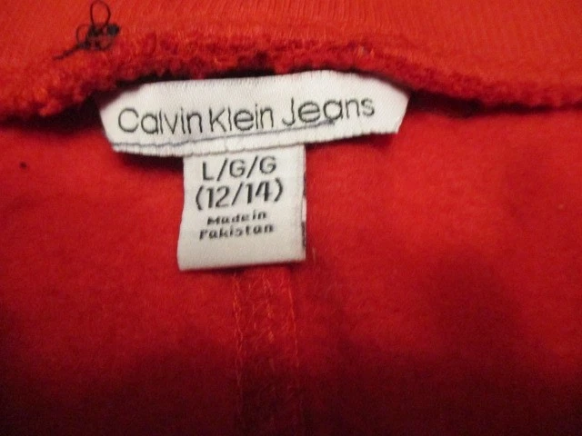 PANTALONES DEPORTIVOS TOMMY HILLFIGER DE CALVIN KLEIN JEANS, TALLA INFANTIL L (12-14) Foto 3 de 4