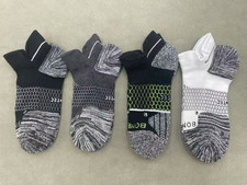 4 pairs BOMBAS Women's All-Purpose Performance Ankle socks Size Medium 4 colors