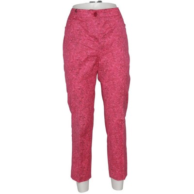 Akris, Hose, Größe: 40, Pink/Mehrfarbig, Baumwolle/Elasthan/Viskose, Print #ExE