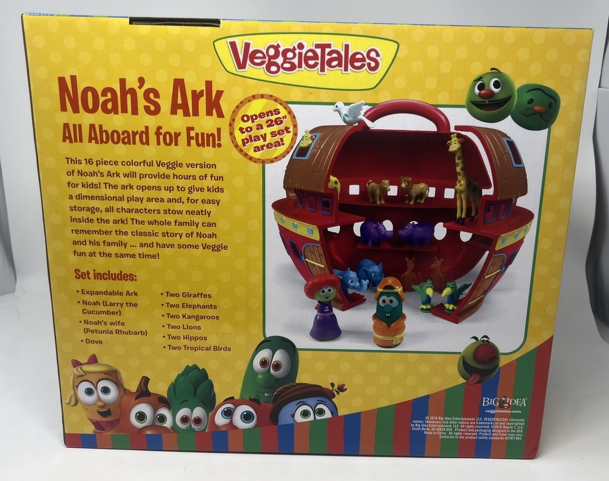 Big Idea Veggie Tales Noah's Ark Playset 2016 NEW IN BOX | eBay