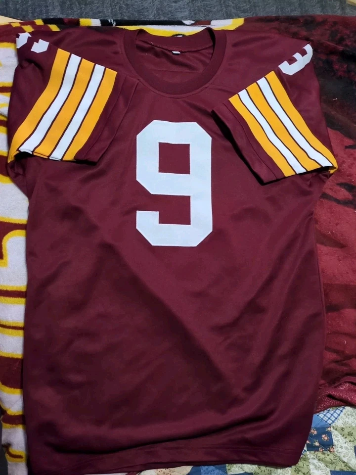 Autenticação de folha de jersey autografada Washington Redskins Sonny Jurgensen #9 - Imagem 3 de 4