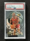 1995-96 Fleer Metal Michael Jordan #4 Maximum Metal Die Cut PSA 8 NM-MT